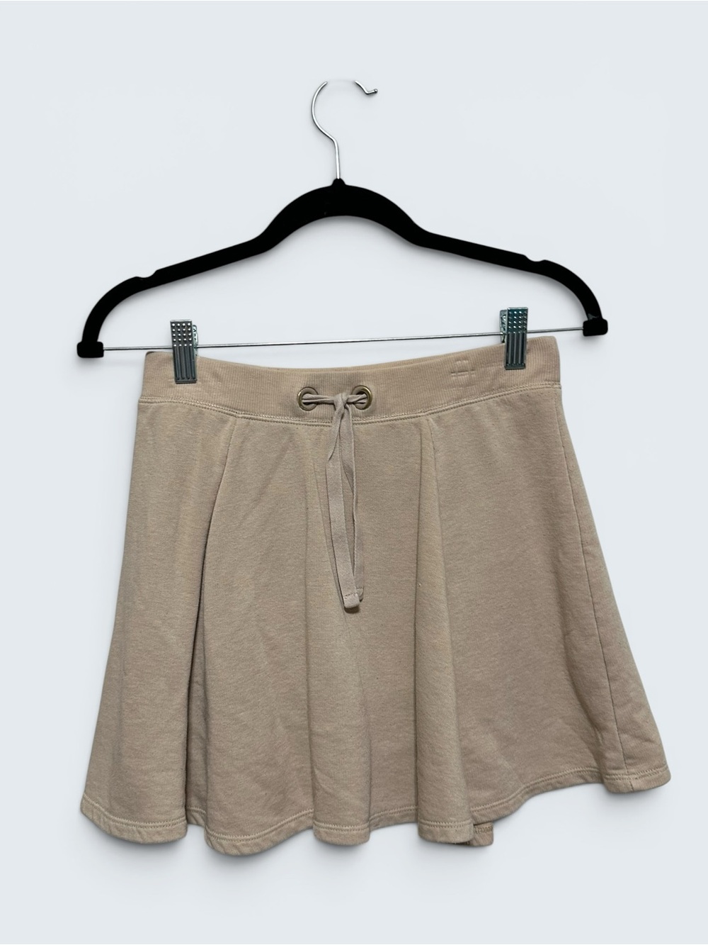 Justice Khaki Drawstring A-Line Skirt